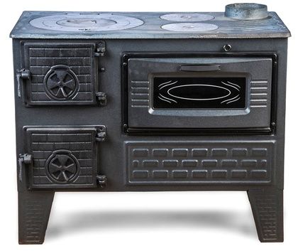Отопительно-варочная печь МастерПечь ПВ-04 с духовым шкафом, 7,5 кВт в Верхней Салде