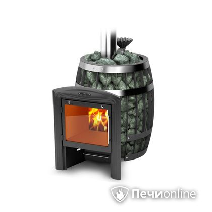 Дровяная банная печь TMF Саяны II Carbon Витра ЗК в Верхней Салде