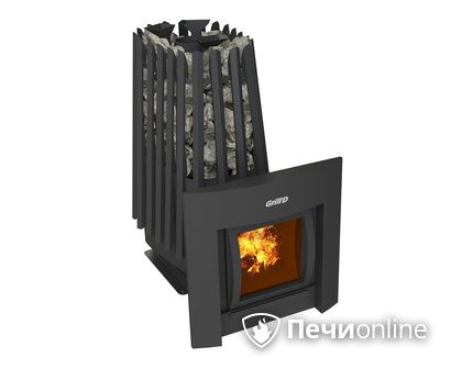 Дровяная печь-каменка GrillD Cometa Vega 350 window Max в Верхней Салде