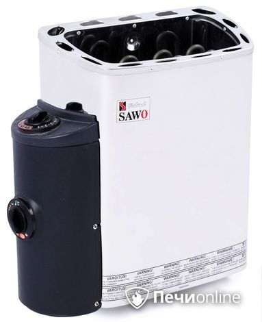 Электрокаменка для сауны Sawo Mini MN-30NB-Z со встроенным пультом управления в Верхней Салде