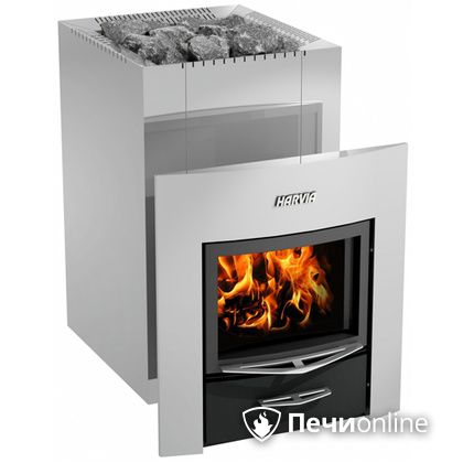 Дровяная банная печь Harvia 22 Duo Steel (Wk220) в Верхней Салде
