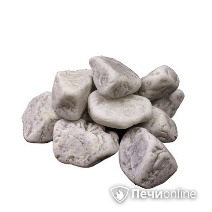 Камни для бани Огненный камень Кварц шлифованный отборный 10 кг ведро в Верхней Салде