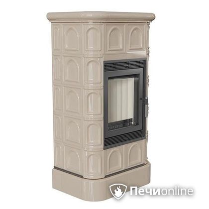 Печь-камин Kratki Blanka 8 kW stove кафельная крем в Верхней Салде