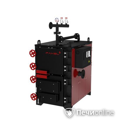 Твердотопливный котел Термокрафт Fakel-M 100 кВт стальной жаротрубный в Верхней Салде